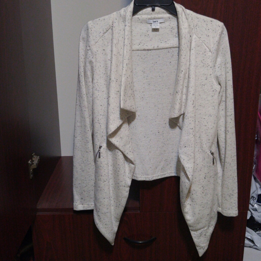 Like New! Bar III Zip Pocket Cardigan
